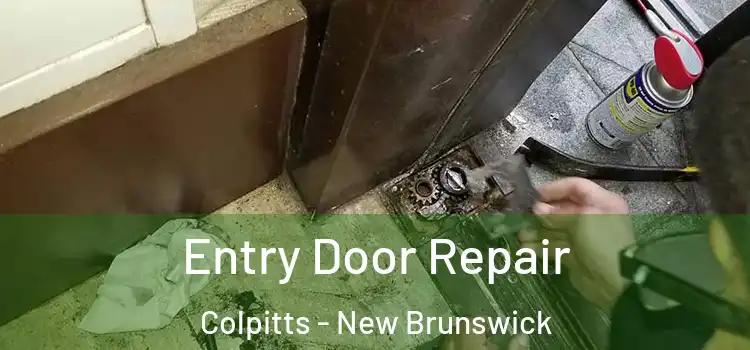 Entry Door Repair Colpitts - New Brunswick
