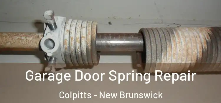 Garage Door Spring Repair Colpitts - New Brunswick