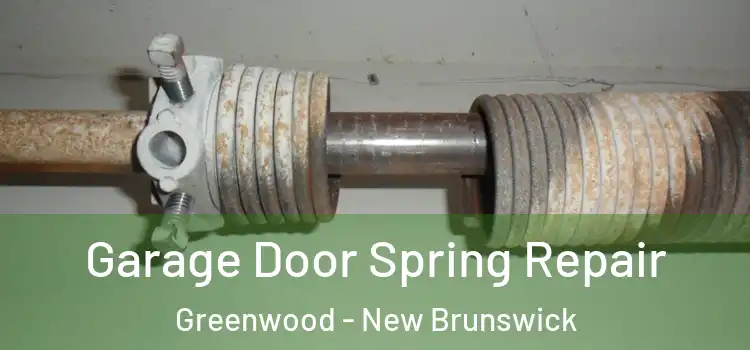 Garage Door Spring Repair Greenwood - New Brunswick