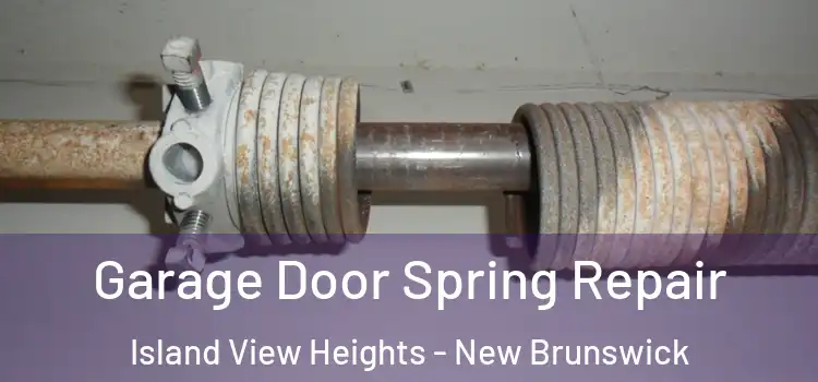 Garage Door Spring Repair Island View Heights - New Brunswick