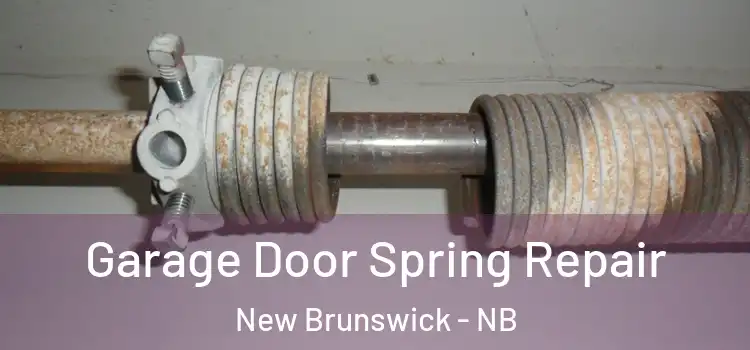 Garage Door Spring Repair New Brunswick - NB