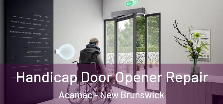 Handicap Door Opener Repair Acamac - New Brunswick