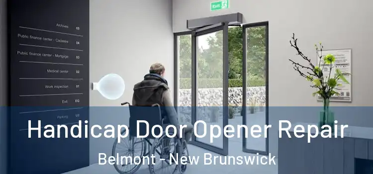 Handicap Door Opener Repair Belmont - New Brunswick