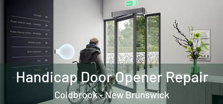 Handicap Door Opener Repair Coldbrook - New Brunswick