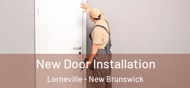 New Door Installation Lorneville - New Brunswick