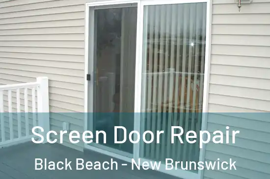 Screen Door Repair Black Beach - New Brunswick