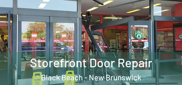Storefront Door Repair Black Beach - New Brunswick