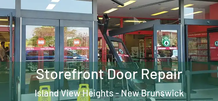 Storefront Door Repair Island View Heights - New Brunswick