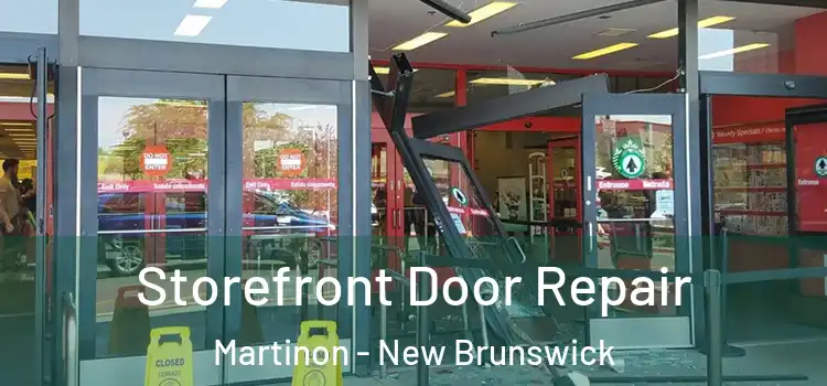 Storefront Door Repair Martinon - New Brunswick