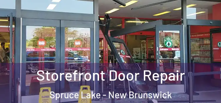 Storefront Door Repair Spruce Lake - New Brunswick