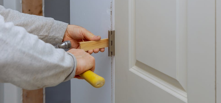 fiberglass entry door repair in Seaview